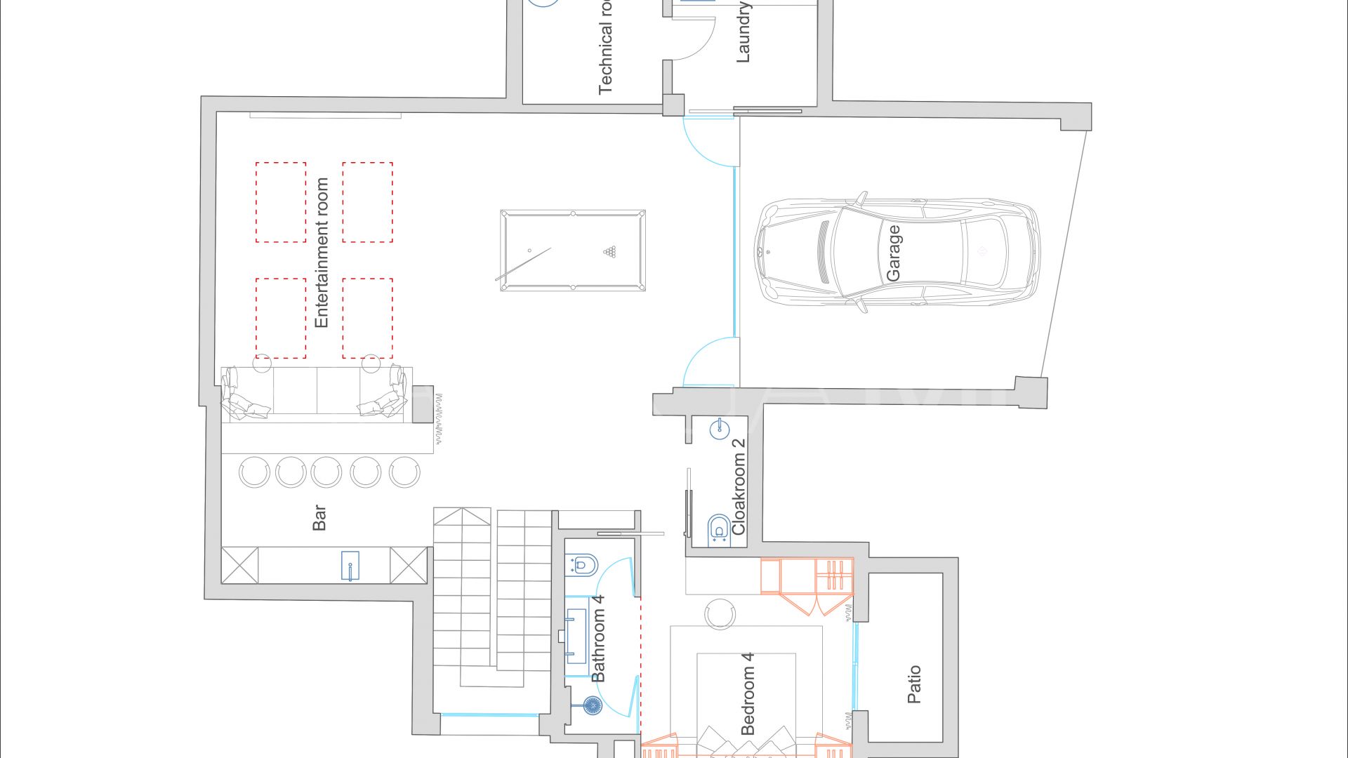 Buy villa in Nueva Andalucia with 4 bedrooms