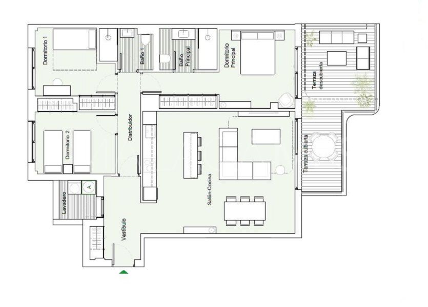 Lägenhet for sale in Calanova Golf