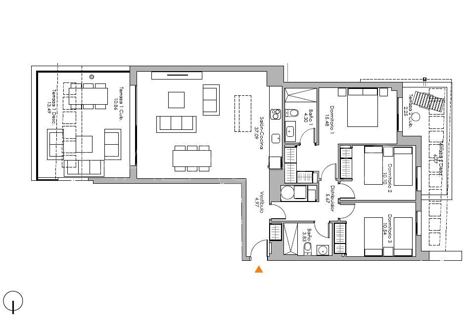 Lägenhet for sale in La Resina Golf