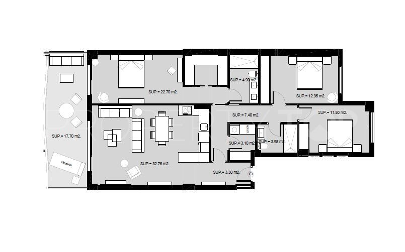 3 bedrooms apartment for sale in El Faro de Calaburras