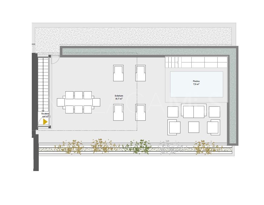 3 bedrooms La Quinta Golf penthouse for sale