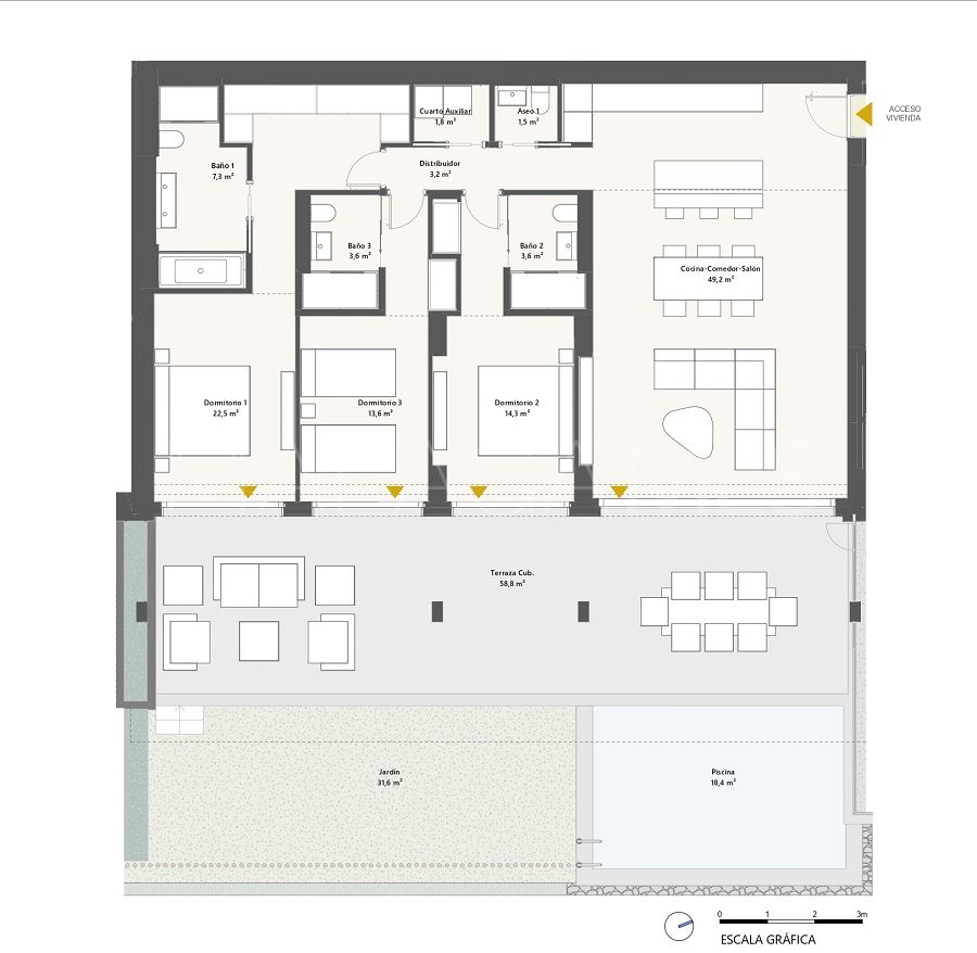 Wohnung for sale in La Quinta Golf