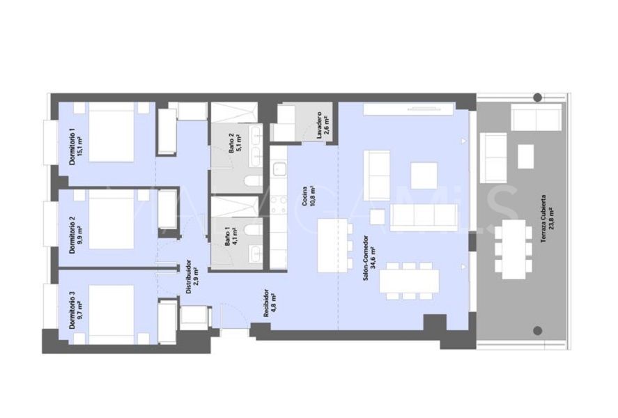 Wohnung for sale in Los Altos de Marbella