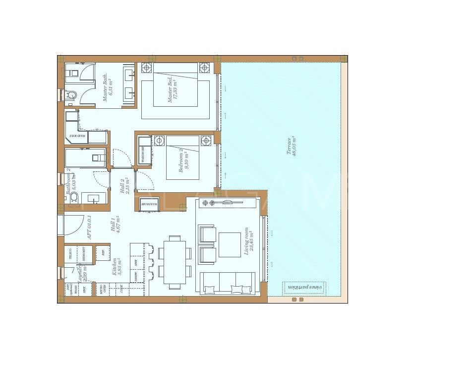 Buy Ojen apartment with 2 bedrooms