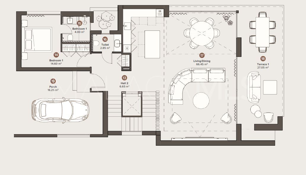 Marbella East 4 bedrooms chalet for sale