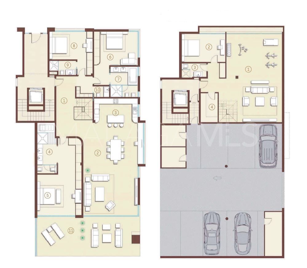 Apartment for sale in Sierra Blanca with 4 bedrooms