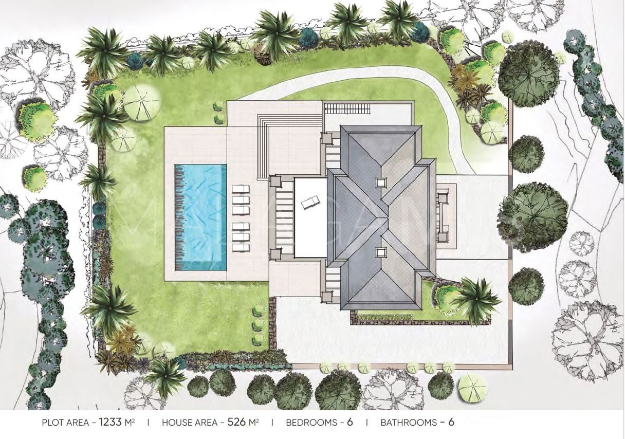 Chalet for sale in Los Flamingos with 6 bedrooms