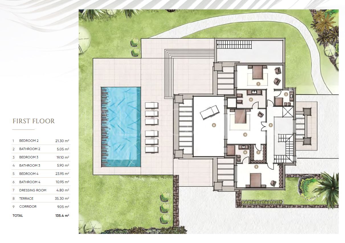 Chalet for sale in Los Flamingos with 6 bedrooms