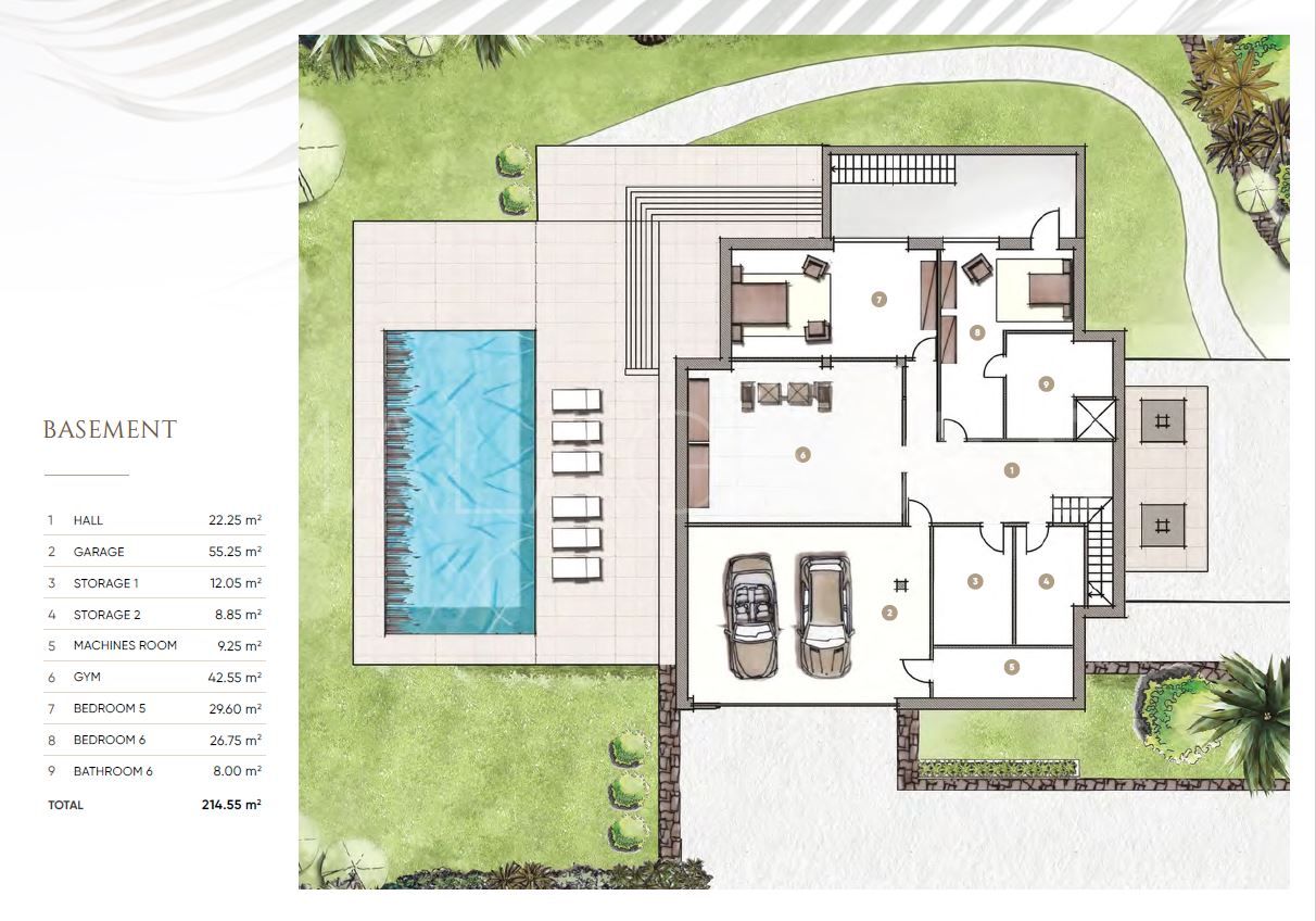 Chalet for sale in Los Flamingos with 6 bedrooms