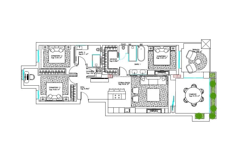 Appartement for sale in Beach Side New Golden Mile