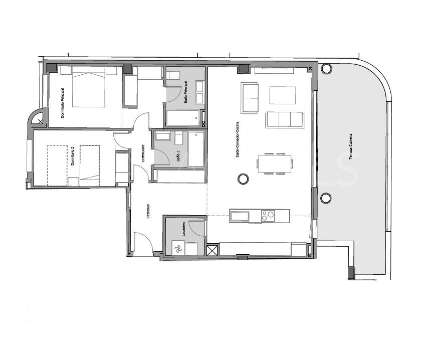 Appartement for sale in Los Altos de los Monteros