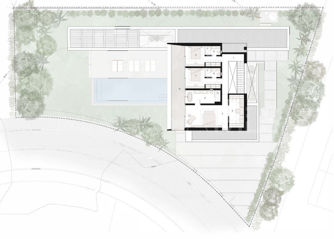 Chalet for sale in Marbella Golden Mile