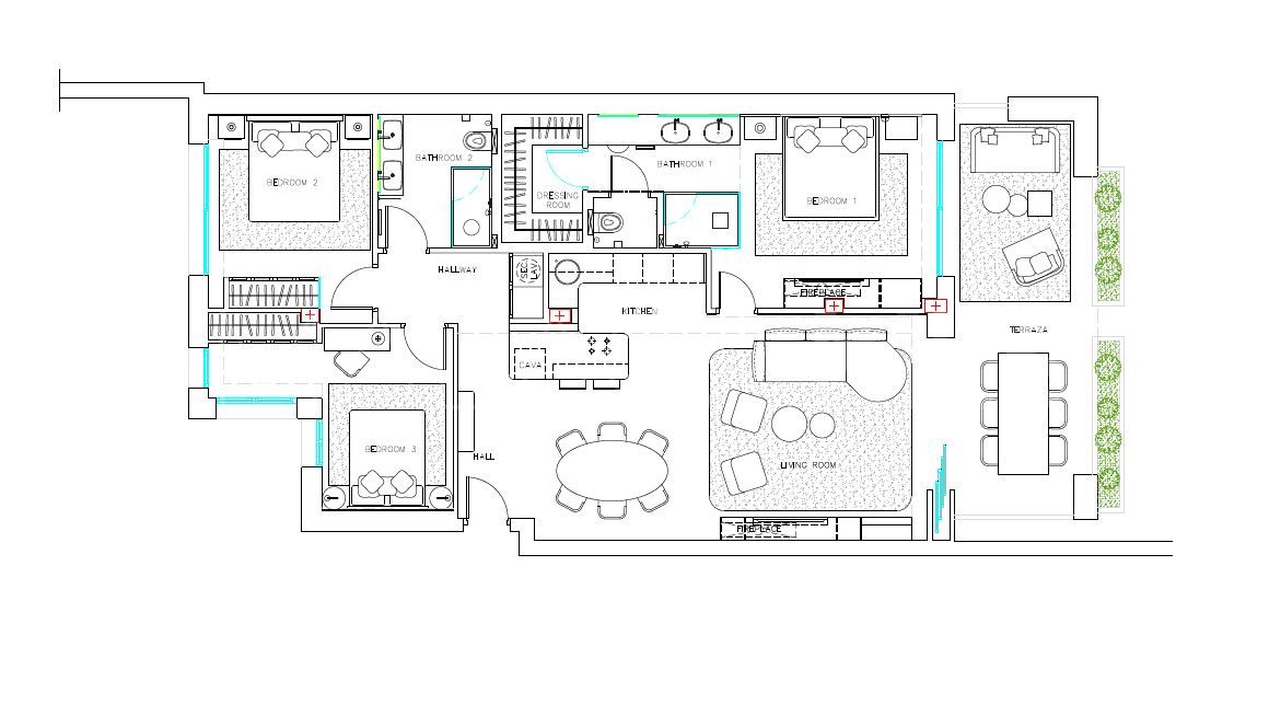 For sale 3 bedrooms apartment in Beach Side New Golden Mile
