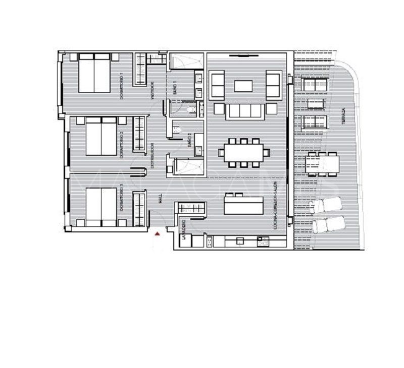 For sale penthouse in El Higueron