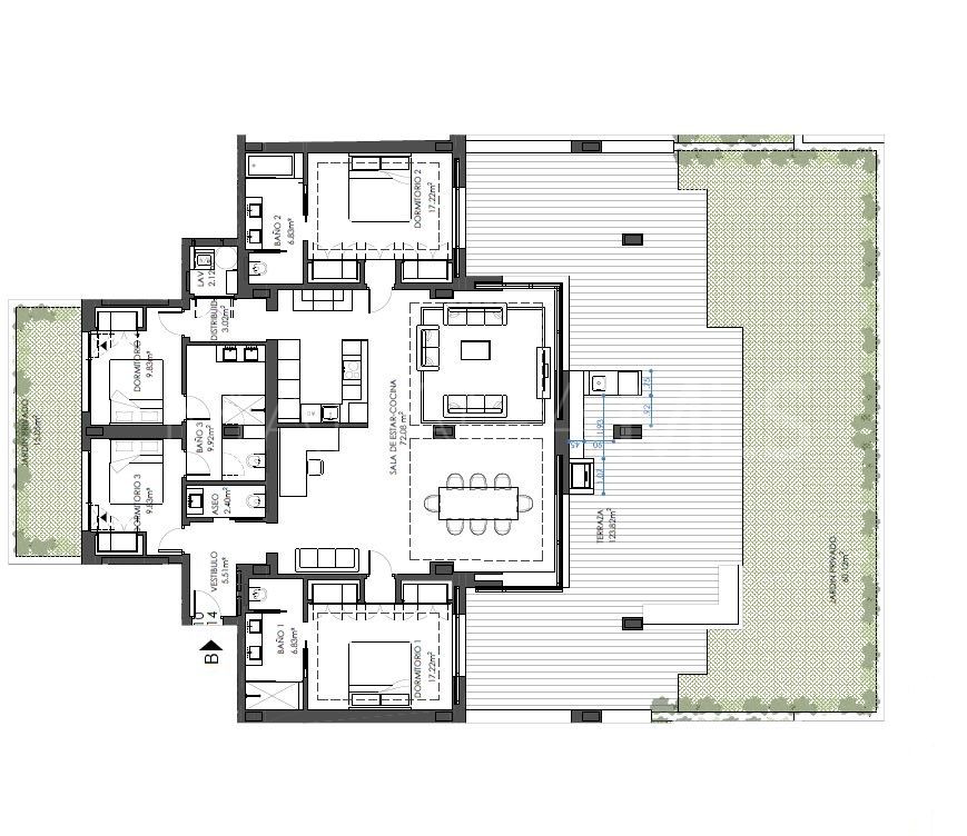 For sale apartment in El Velerin