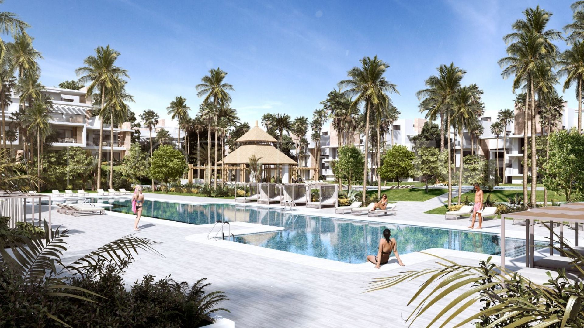 Comprar apartamento planta baja con 3 dormitorios en New Golden Mile