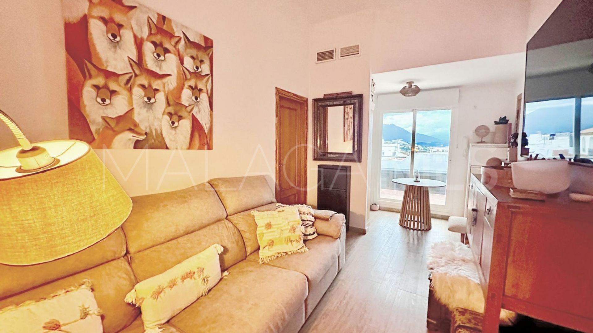 Manilva 1 bedroom penthouse for sale