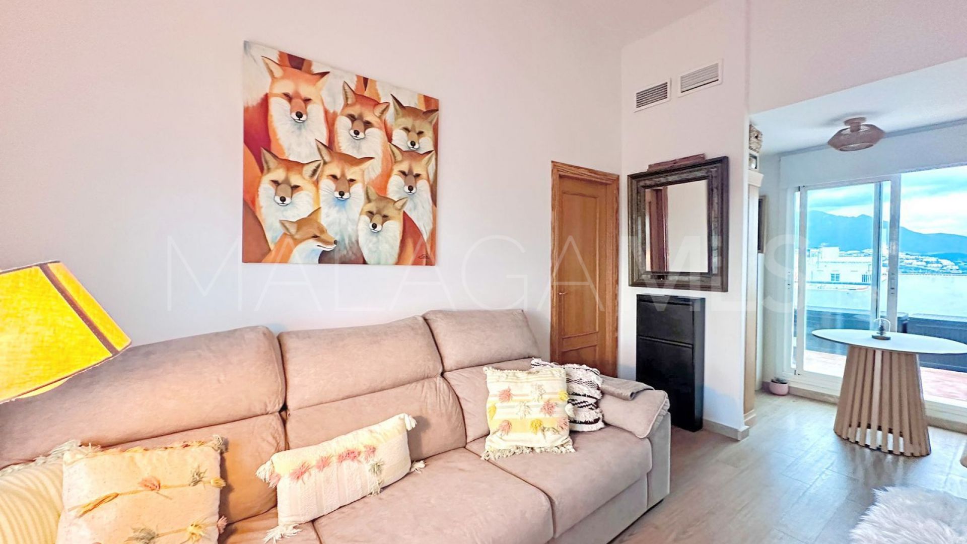 Manilva 1 bedroom penthouse for sale