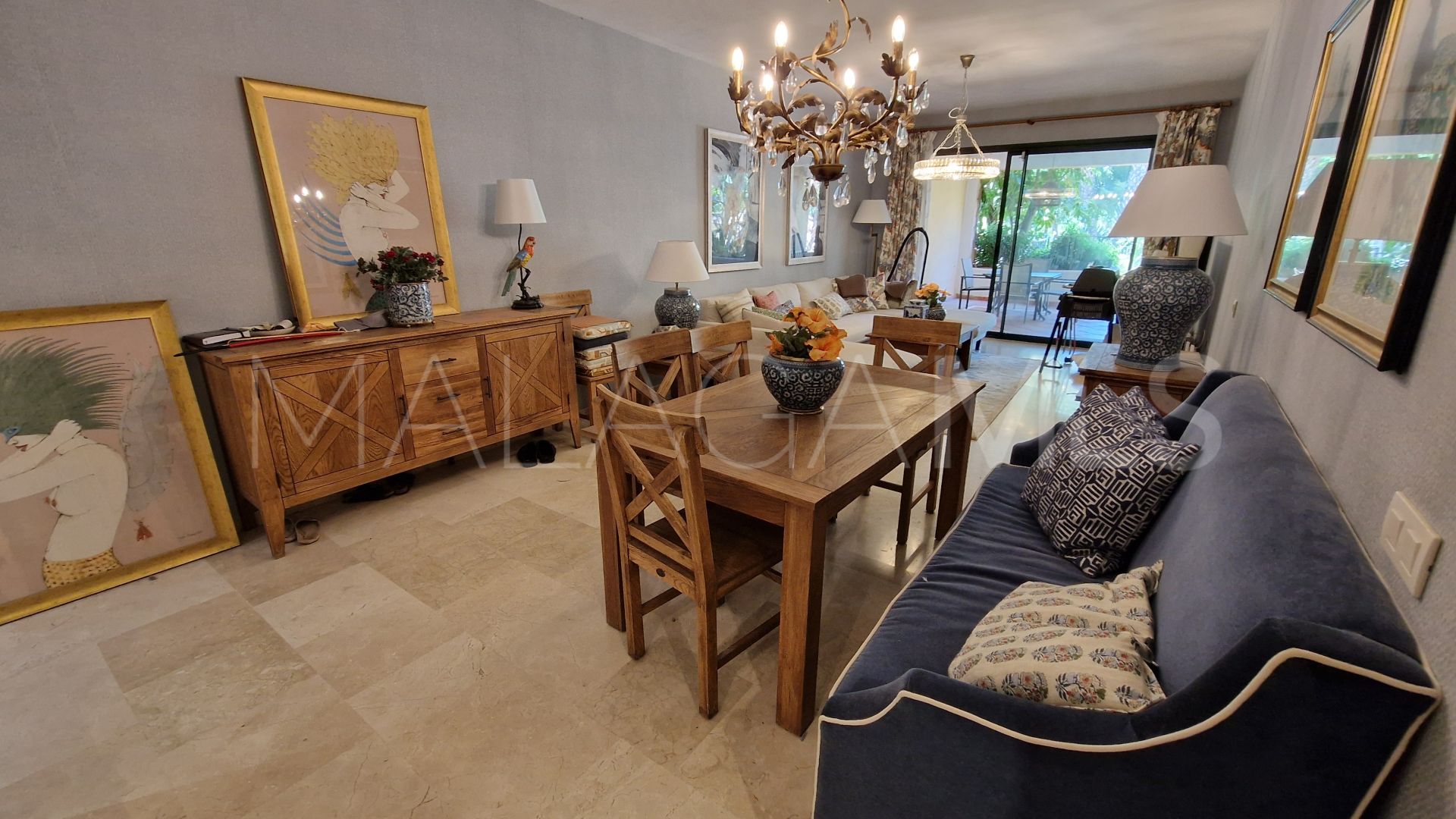 For sale 2 bedrooms ground floor apartment in El Campanario