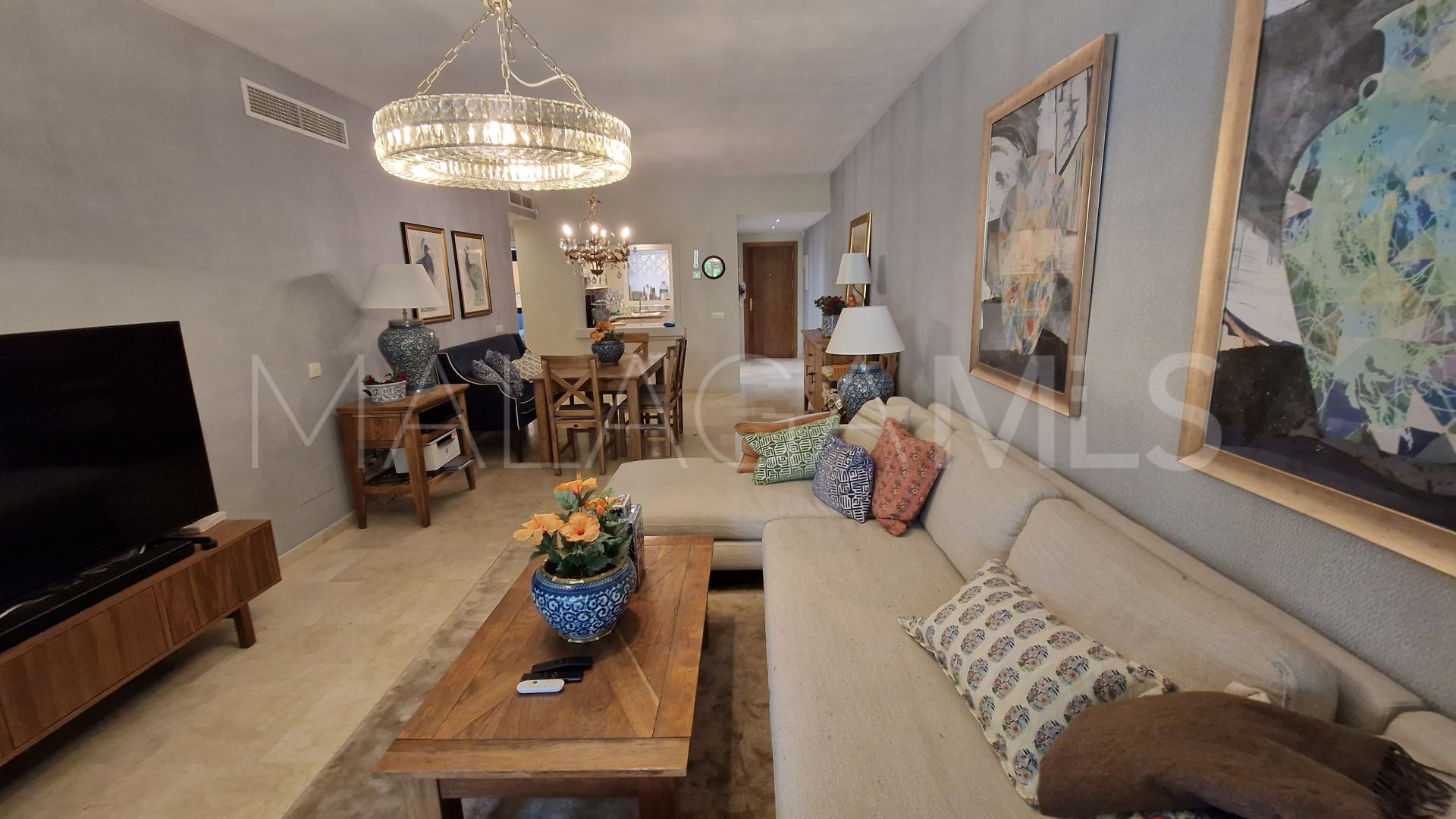 For sale 2 bedrooms ground floor apartment in El Campanario