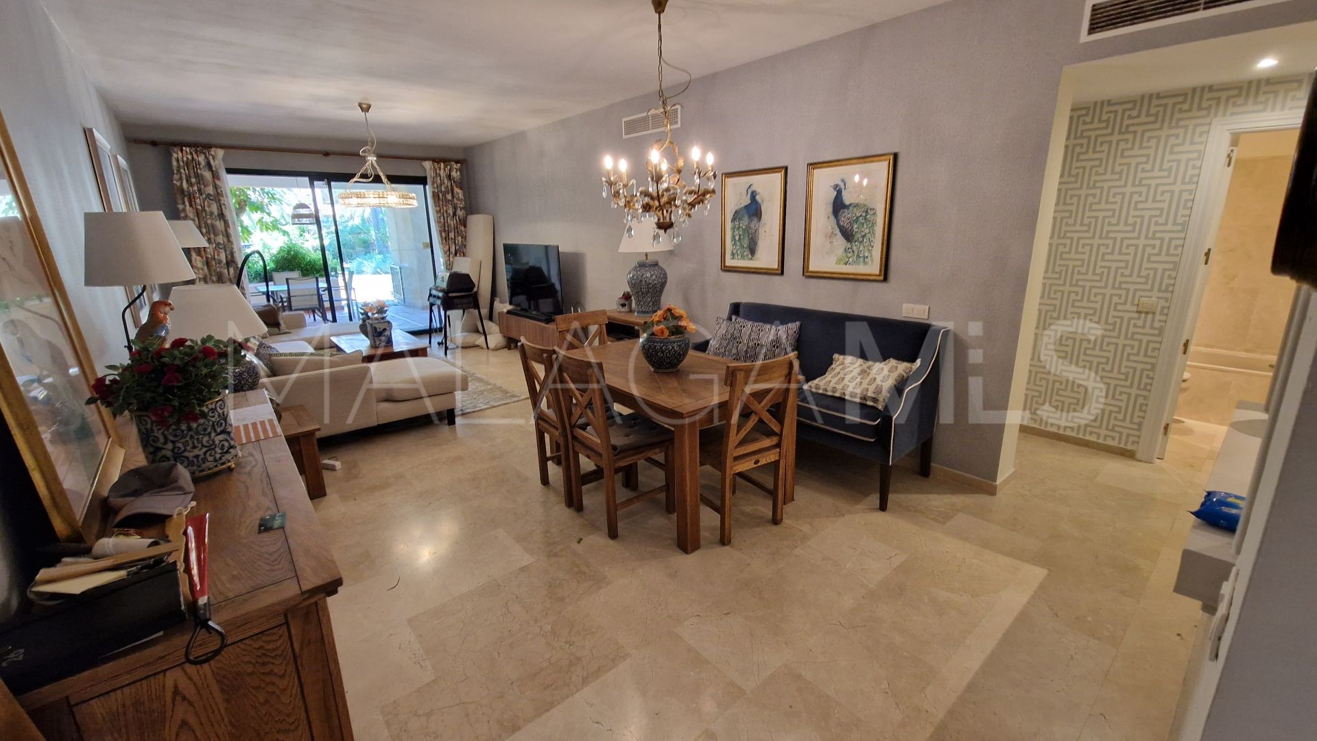 For sale 2 bedrooms ground floor apartment in El Campanario
