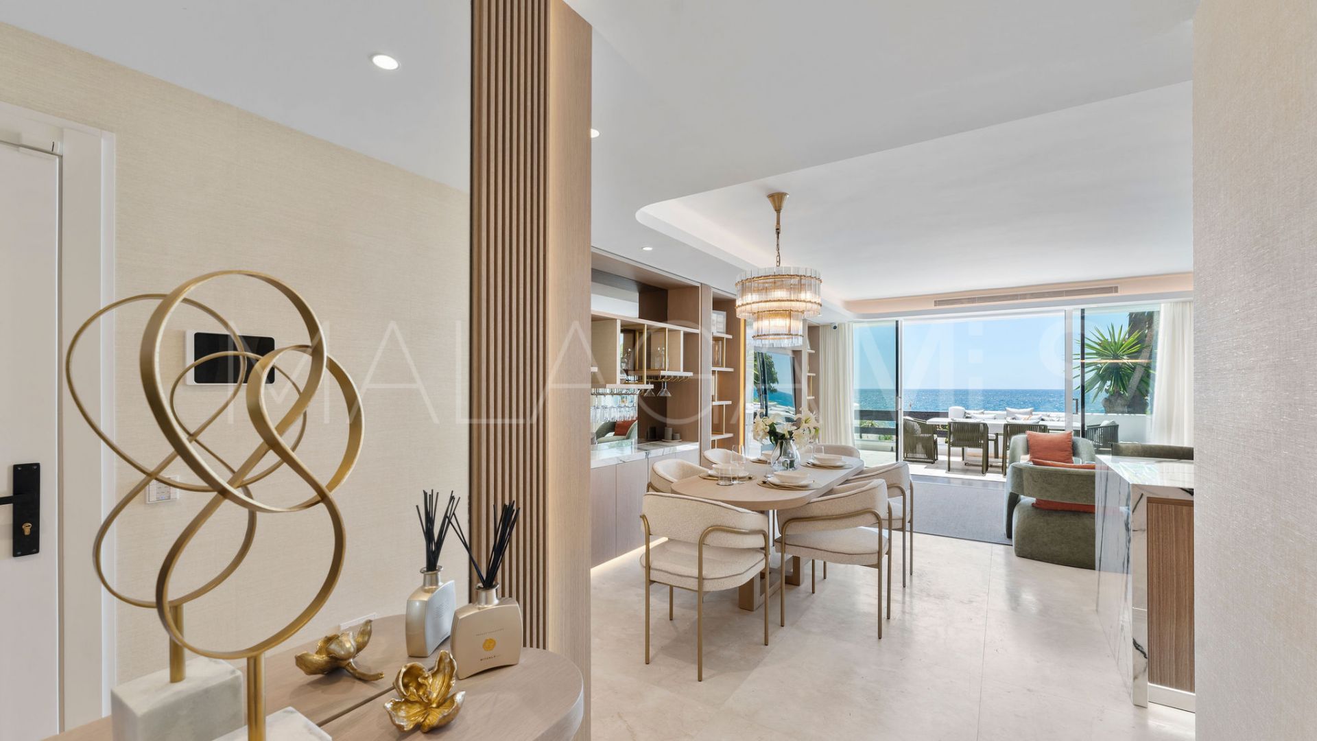 Marbella Golden Mile, apartamento planta baja a la venta