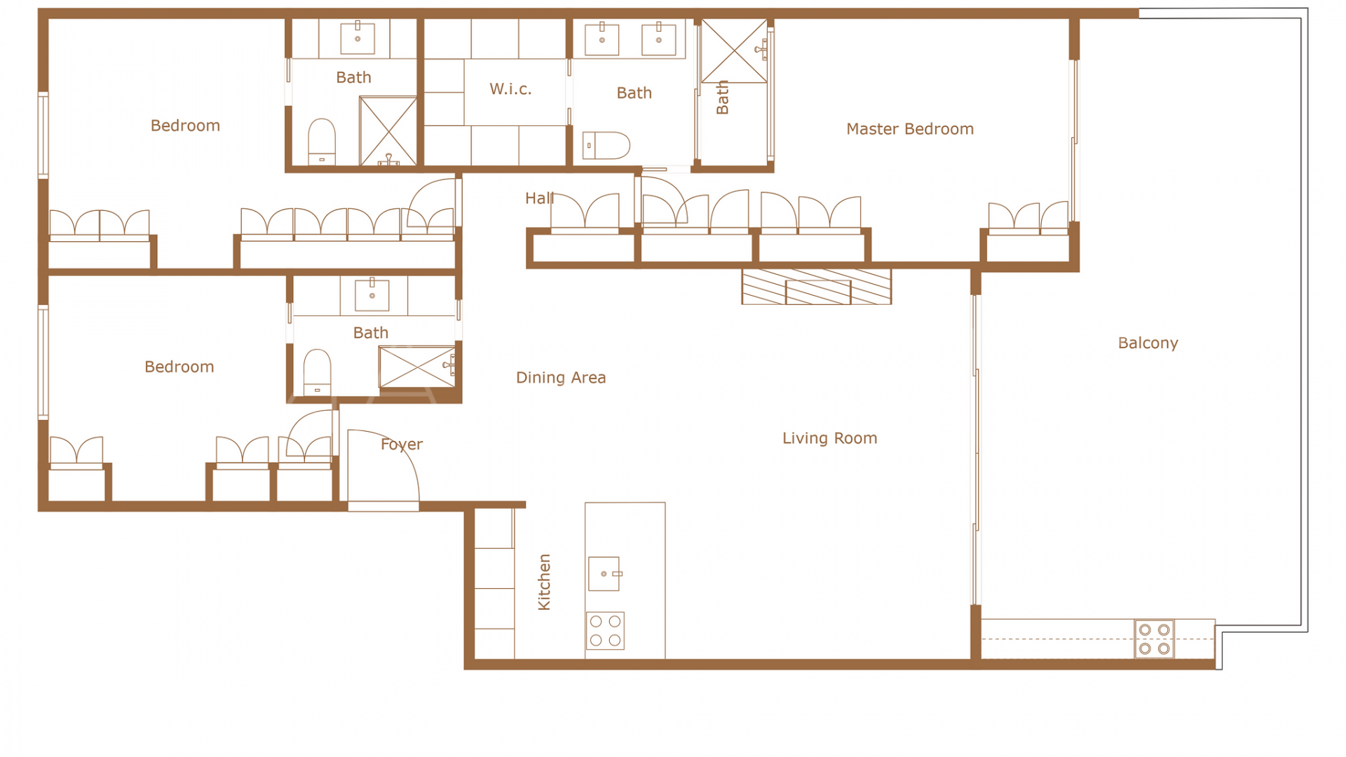 Erdgeschosswohnung for sale in Marbella Goldene Meile