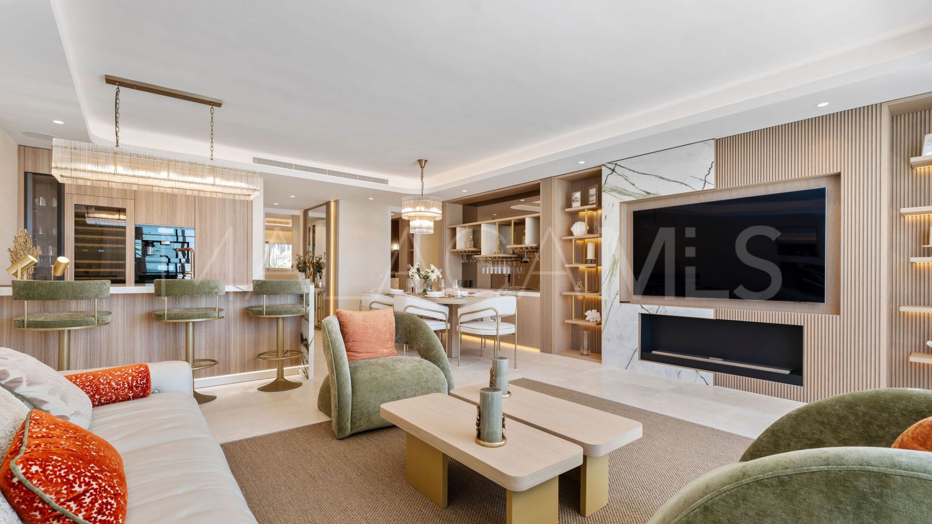 Marbella Golden Mile, apartamento planta baja a la venta