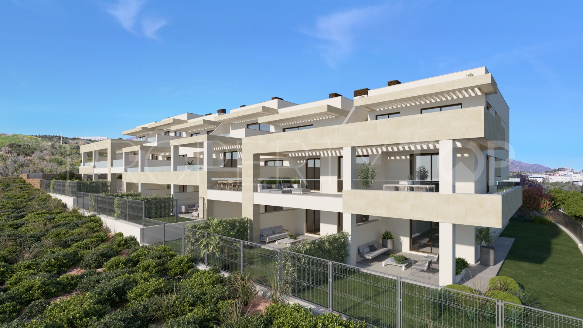 For sale penthouse with 3 bedrooms in Estepona Golf
