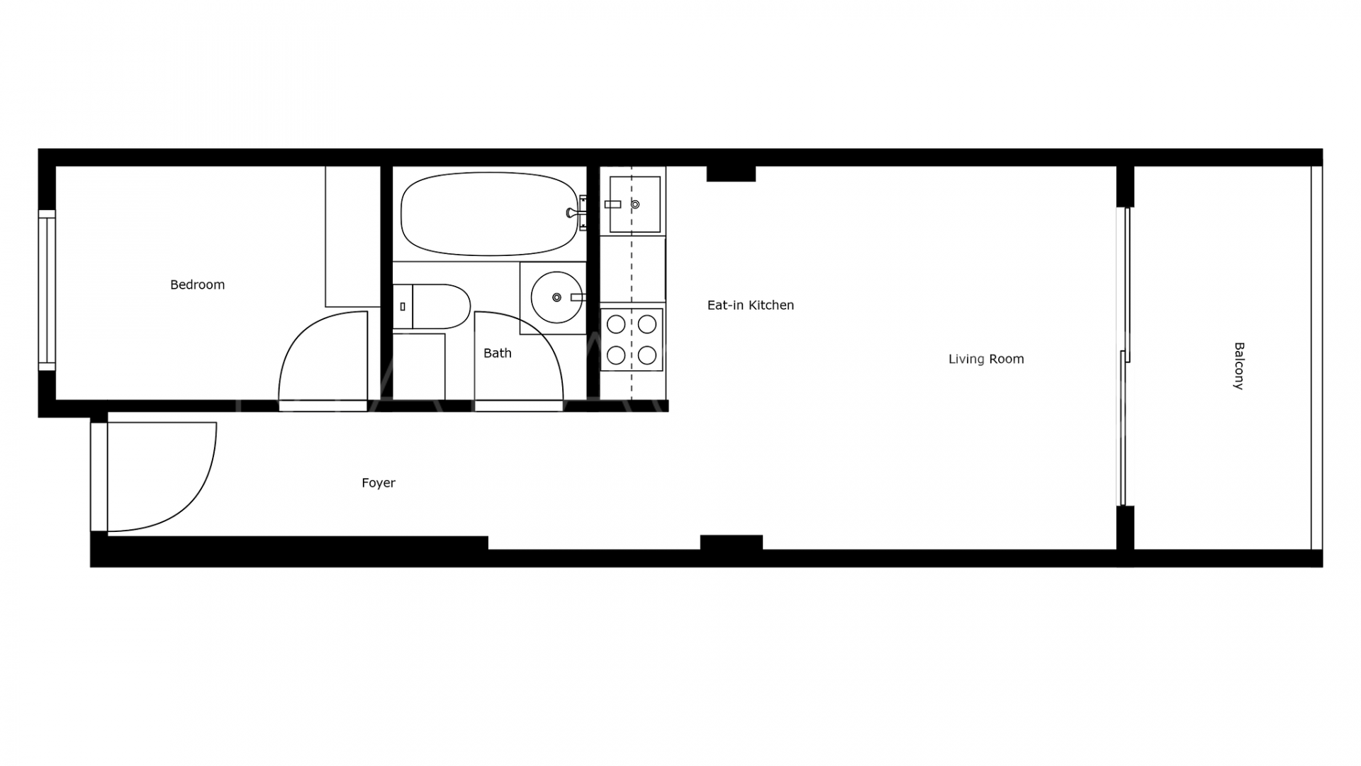 Buy apartamento with 1 bedroom in Riviera del Sol