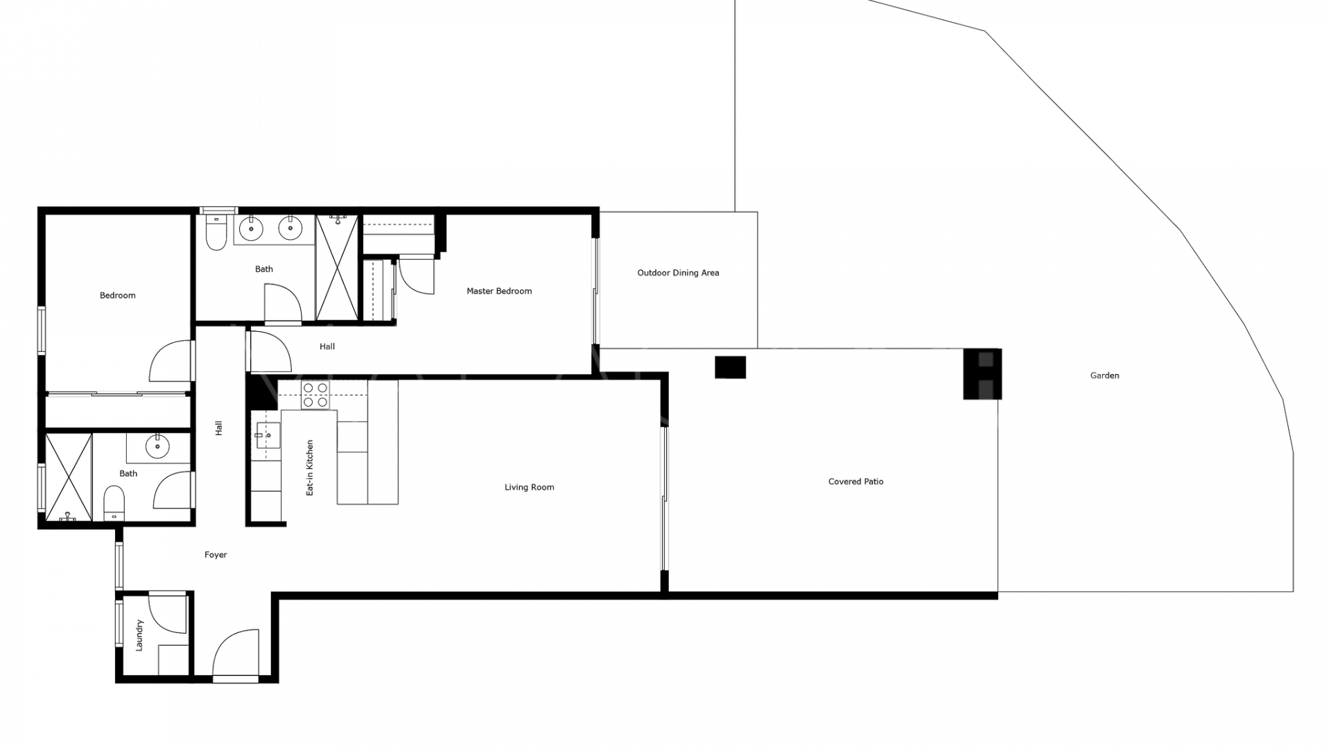 Erdgeschosswohnung for sale in Cortijo del Golf