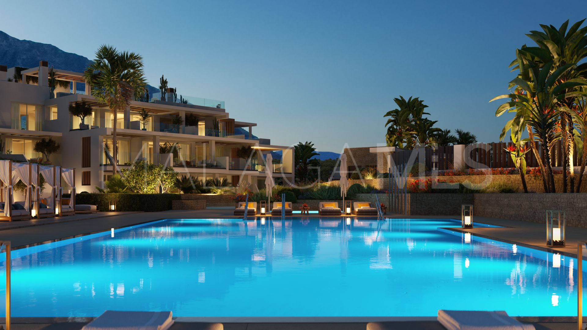 Atico for sale in Marbella Golden Mile de 4 bedrooms
