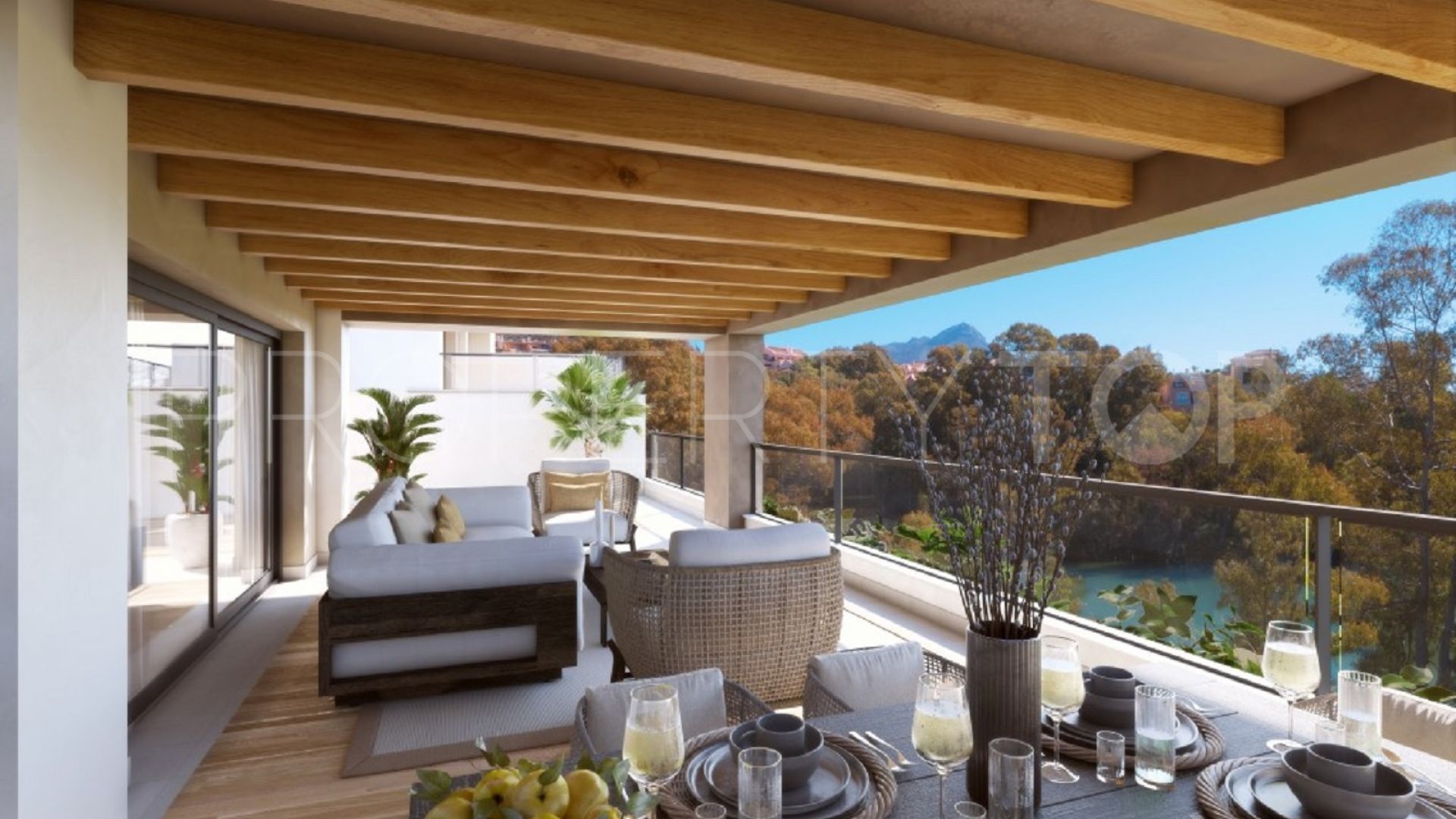 Nueva Andalucia 3 bedrooms penthouse for sale