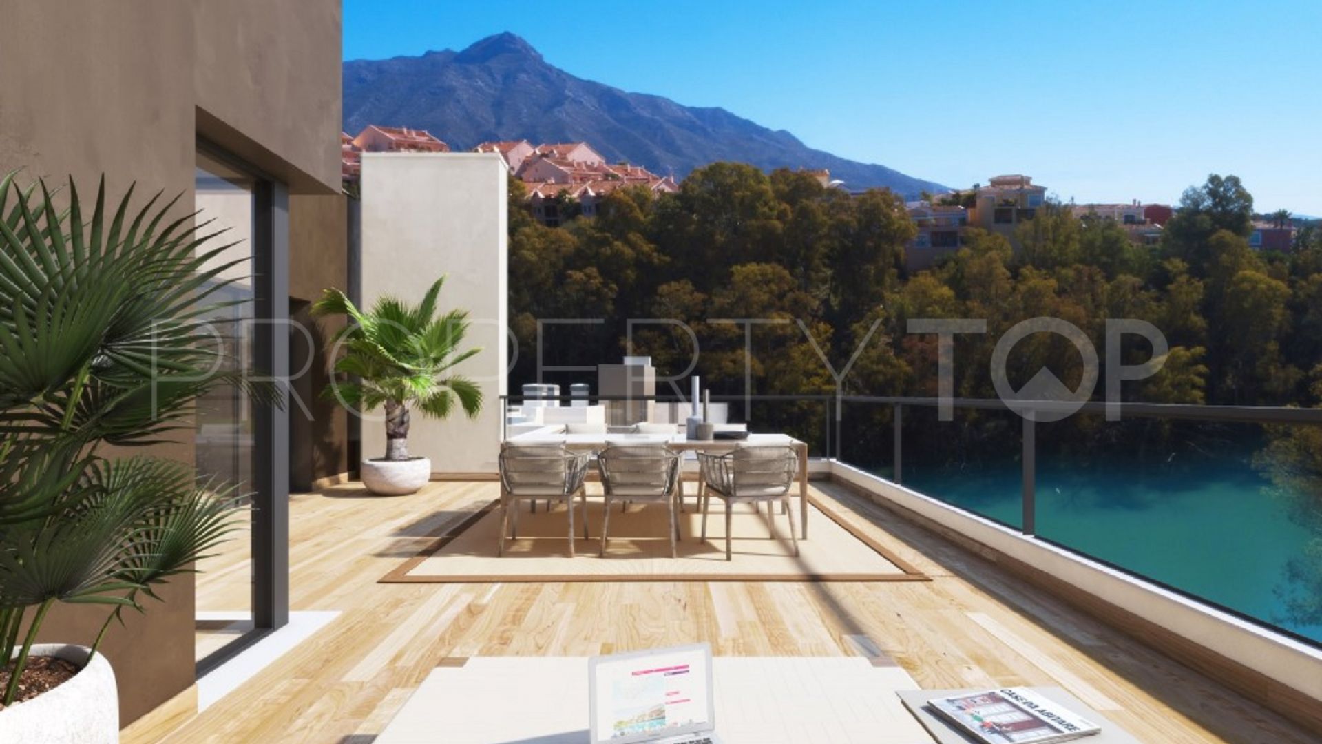 Nueva Andalucia 3 bedrooms penthouse for sale