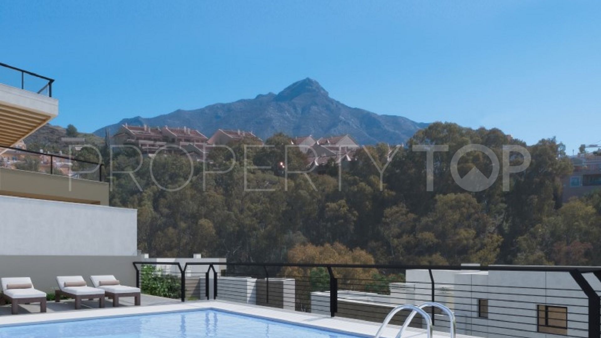 Nueva Andalucia 3 bedrooms penthouse for sale