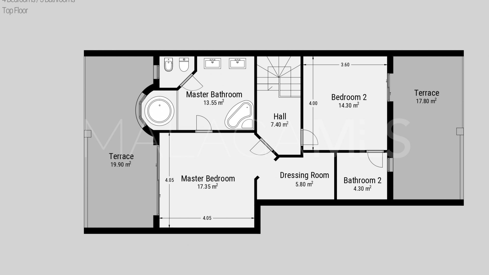 Penthaus for sale in Los Flamingos