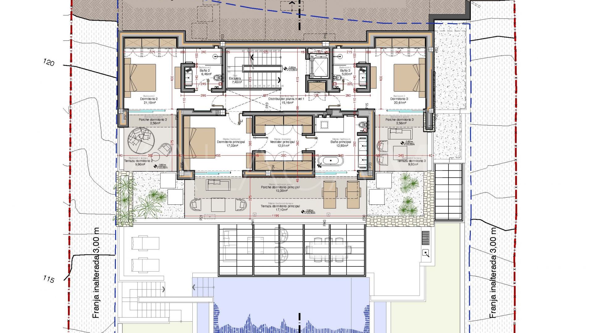 Villa for sale in El Rosario