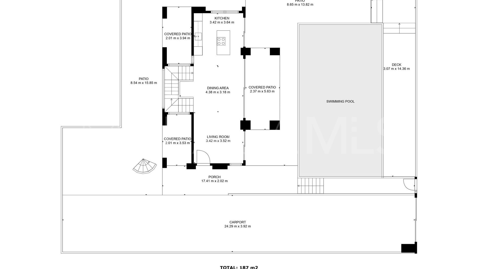 3 bedrooms villa in Valle Romano for sale