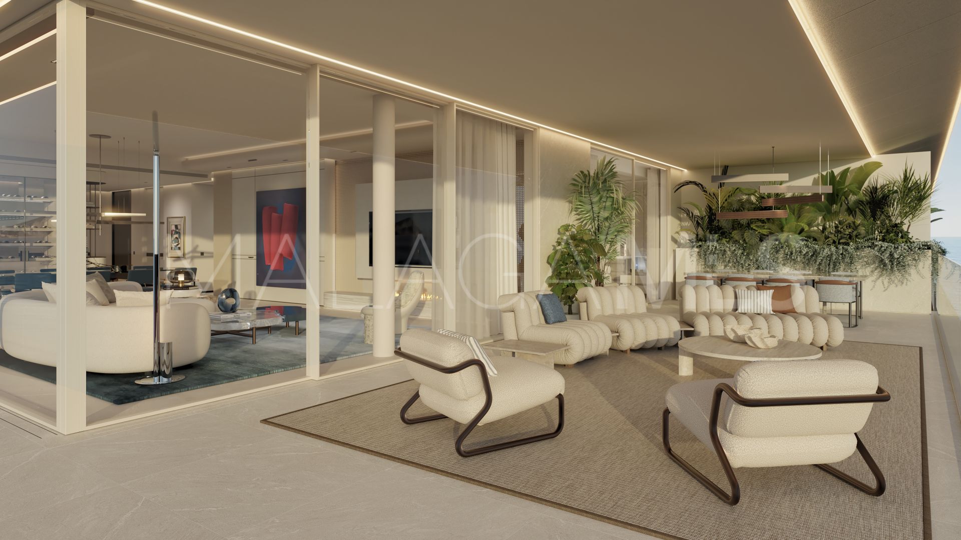 Estepona Town 3 bedrooms apartment for sale