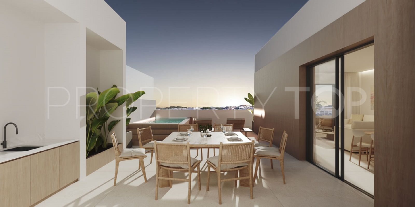 Buy San Pedro de Alcantara penthouse with 3 bedrooms