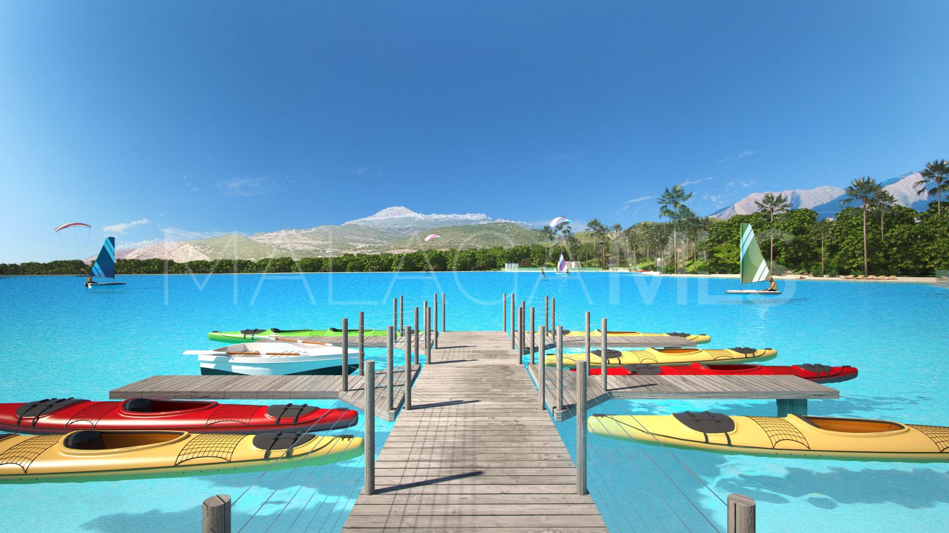 Se vende Ático in Alcazaba Lagoon