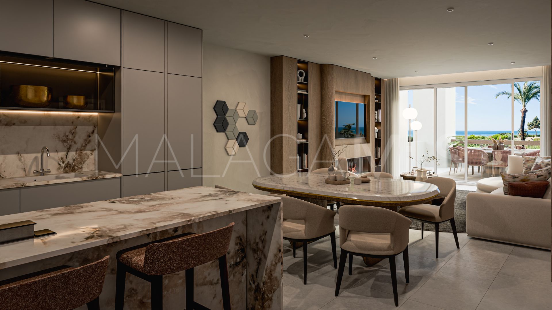 For sale apartment in Los Monteros Palm Beach with 6 bedrooms