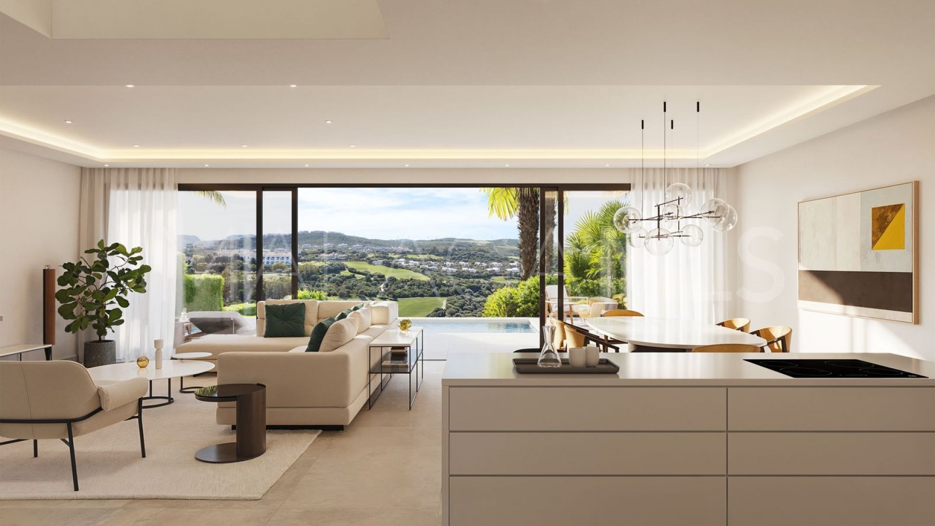 Finca Cortesin, villa de 4 bedrooms for sale