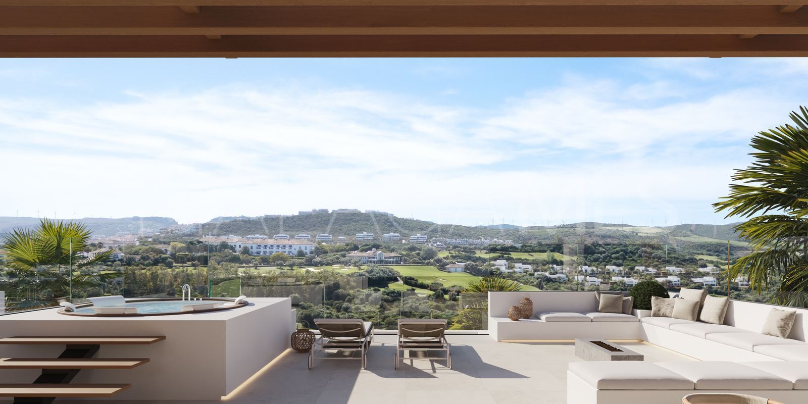 Finca Cortesin, villa de 4 bedrooms for sale