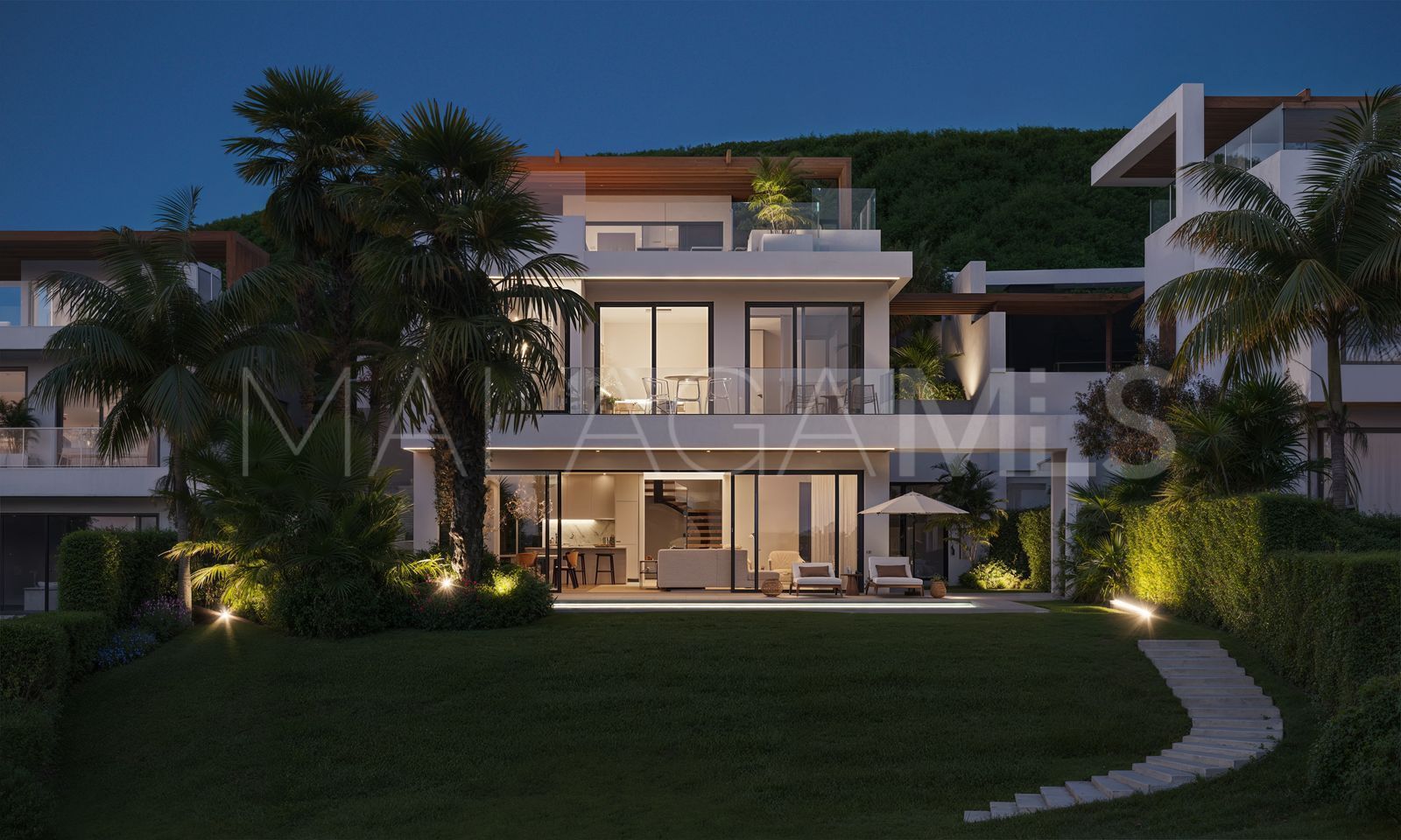 Finca Cortesin, villa de 4 bedrooms for sale