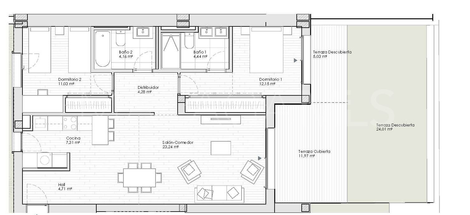 Lägenhet for sale in Estepona Centre