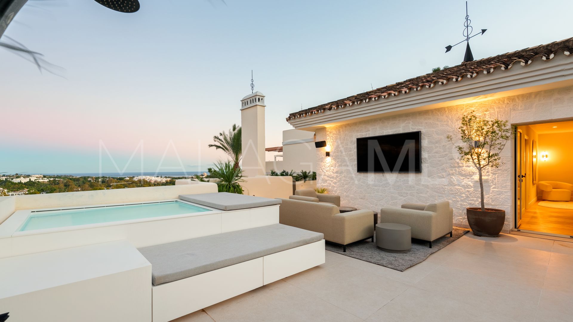 Penthouse for sale in Les Belvederes with 3 bedrooms