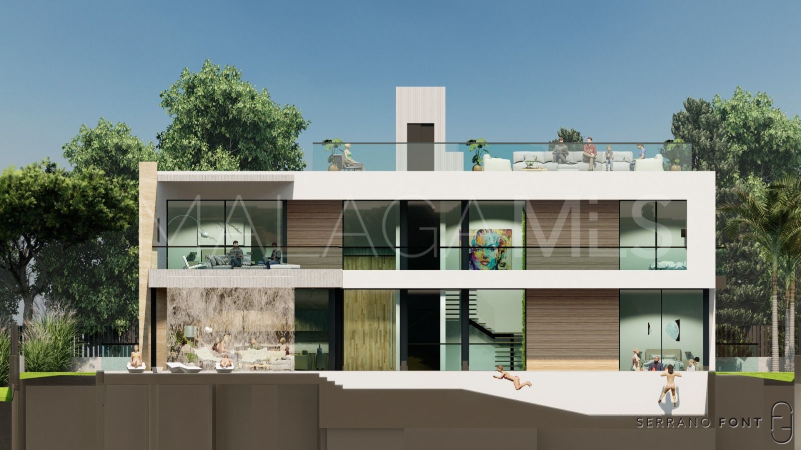 Buy villa in Nueva Andalucia with 6 bedrooms