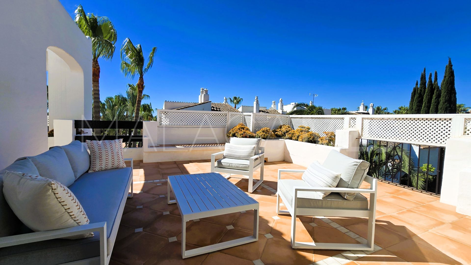 For sale Marina Puente Romano duplex penthouse with 4 bedrooms