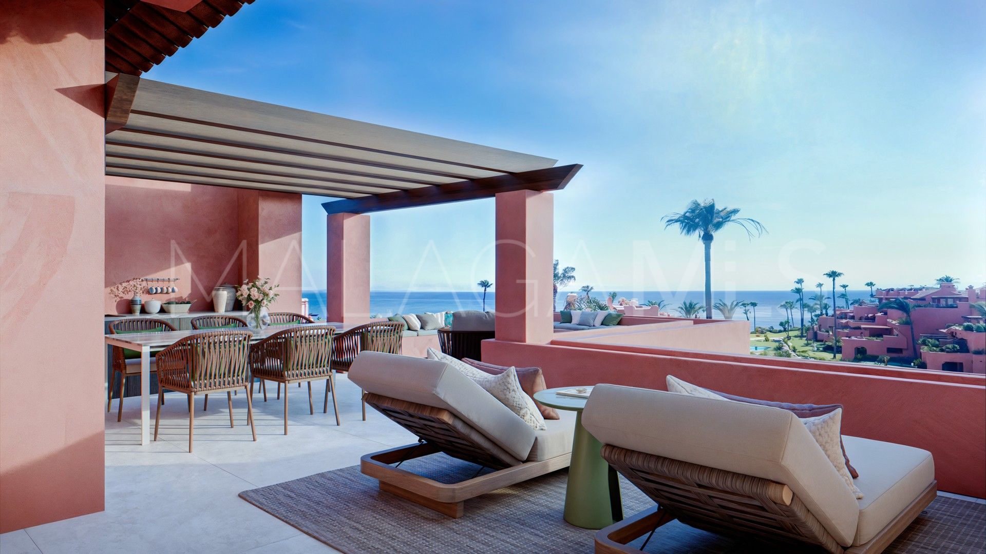 Atico duplex for sale in Cabo Bermejo